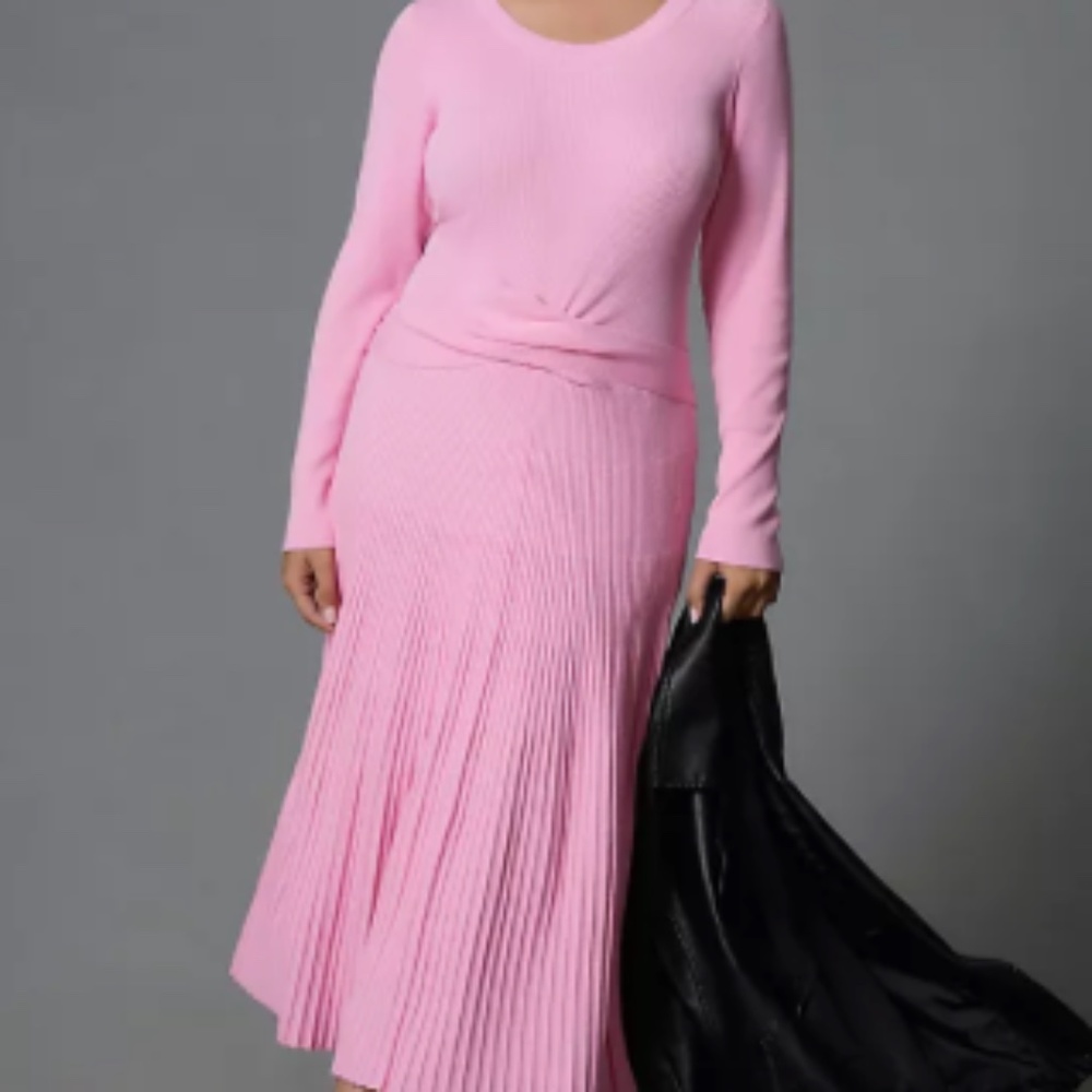 Anthropologie Ribbed Sweater Dress